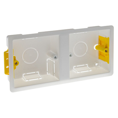 Picture of 1 + 1 Gang Dual Dry Lining Box 35mm