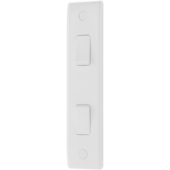 Picture of 10A 2 Gang 2 Way Architrave Switch