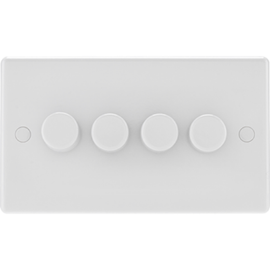 Picture of 4 Gang 2 Way Push 400W Dimmer Switch