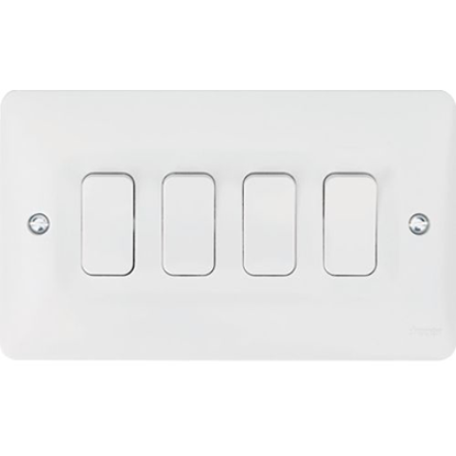 Picture of 10AX 4 Gang 2 Way Wall Switch