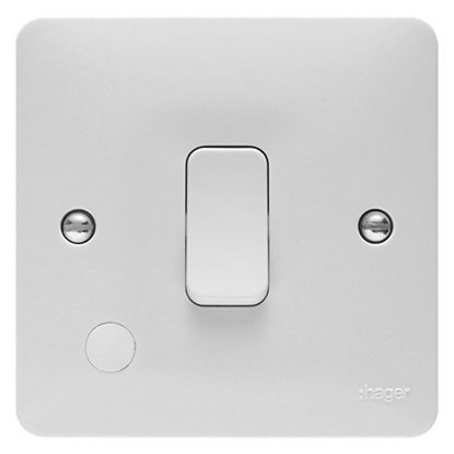 Picture of 20A Double Pole Switch with Flex Outlet