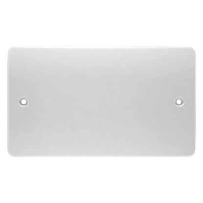 Picture of 2 Gang Blank Plate