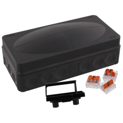 Picture of Combi 116 PVC Adaptable Box with Wago Connectors - Black