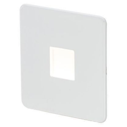 Picture of Screwless 230V LED Plinth Light - Matt White