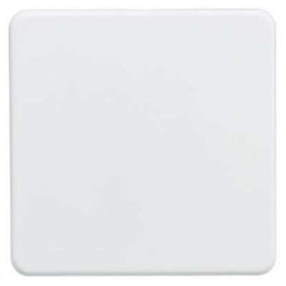 Picture of Screwless 1G Blanking Plate - Matt White