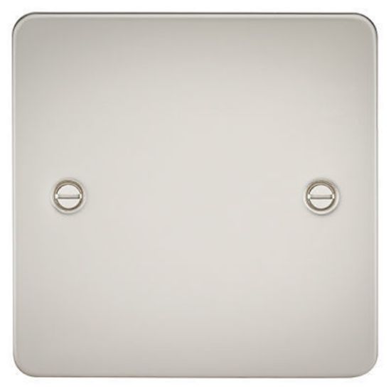 Picture of Flat Plate 1G Blanking Plate - Pearl