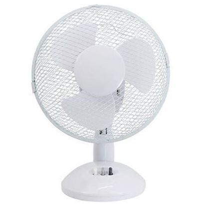 Picture of 9" Oscillating & Tiltable Desk Fan
