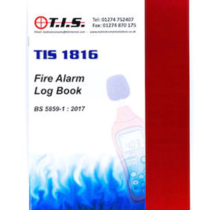 Picture of TIS 1816 Fire Alarm Log Book