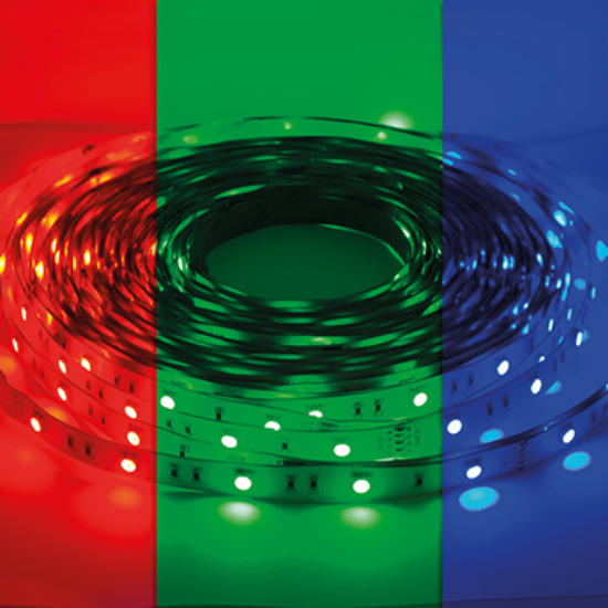 Picture of 4.8W/M 24V Dimmable IP20 RGB 20 Metre LED Strip