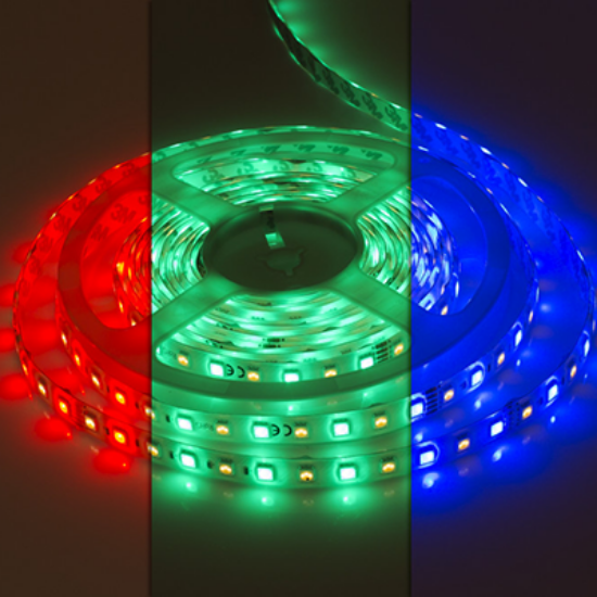 Picture of 12W/M 24V RGB+W 3000K Dimmable IP65 5 Metre LED Strip