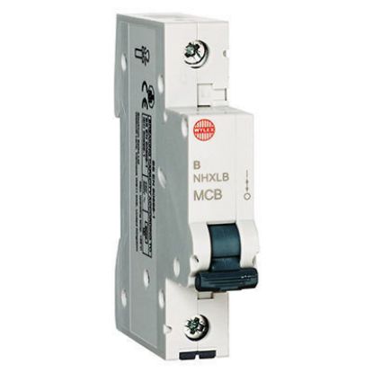 Picture of 20A MCB Type B Single Pole 6kA Single Module