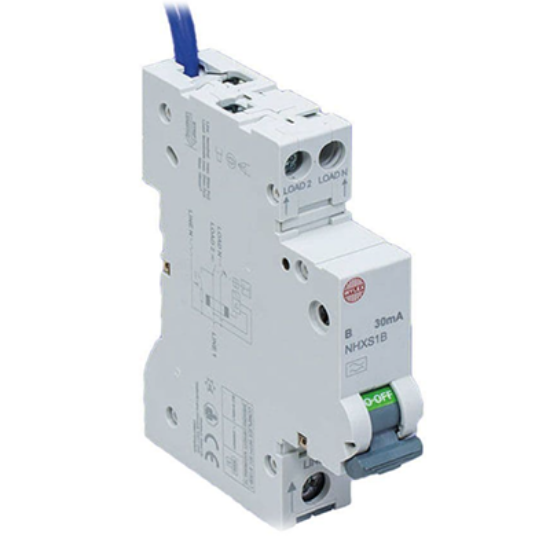 Picture of 16A Single Pole B Curve 6kA RCBO