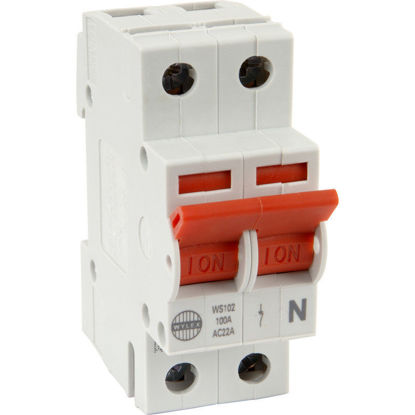 Picture of 100A 2 Module Isolator Switch