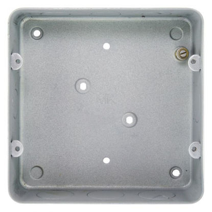 Picture of 6 and 8 Gang Flush Back Box, 40mm
