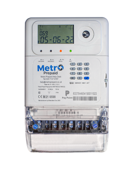 Picture of Metro Prepayment Meter - Three Phase