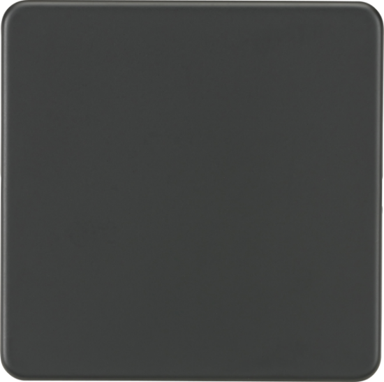 Picture of Screwless 1G Blanking Plate - Anthracite