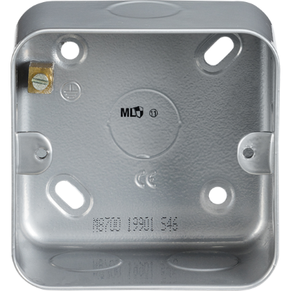 Picture of Metal Clad 1 Gang Back Box