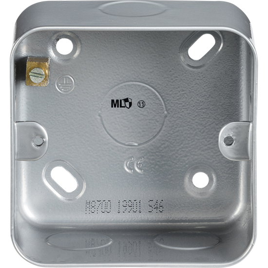 Picture of Metal Clad 1 Gang Back Box